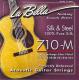 La Bella 710-M Silk & Steel Guitar Strings Medium Gauge