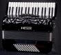 NEW Pigini Preludio P36/3 Deluxe 3 voice Piano Accordion 72 Bass