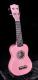 Lani LS-200 Soprano Ukulele in Pink