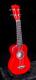 Lani LS-200 Soprano Ukulele in Red